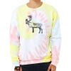 Unisex FWD Fashion Tie-Dyed Crewneck Sweatshirt Thumbnail