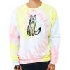 Unisex FWD Fashion Tie-Dyed Crewneck Sweatshirt Thumbnail