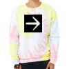 Unisex FWD Fashion Tie-Dyed Crewneck Sweatshirt Thumbnail