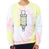 Unisex FWD Fashion Tie-Dyed Crewneck Sweatshirt Thumbnail
