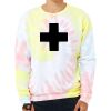 Unisex FWD Fashion Tie-Dyed Crewneck Sweatshirt Thumbnail