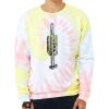 Unisex FWD Fashion Tie-Dyed Crewneck Sweatshirt Thumbnail