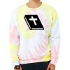 Unisex FWD Fashion Tie-Dyed Crewneck Sweatshirt Thumbnail