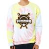 Unisex FWD Fashion Tie-Dyed Crewneck Sweatshirt Thumbnail