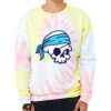 Unisex FWD Fashion Tie-Dyed Crewneck Sweatshirt Thumbnail