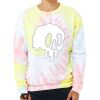 Unisex FWD Fashion Tie-Dyed Crewneck Sweatshirt Thumbnail