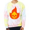 Unisex FWD Fashion Tie-Dyed Crewneck Sweatshirt Thumbnail