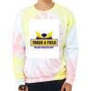 Unisex FWD Fashion Tie-Dyed Crewneck Sweatshirt Thumbnail
