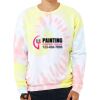 Unisex FWD Fashion Tie-Dyed Crewneck Sweatshirt Thumbnail