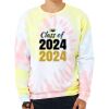 Unisex FWD Fashion Tie-Dyed Crewneck Sweatshirt Thumbnail