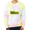 Unisex FWD Fashion Tie-Dyed Crewneck Sweatshirt Thumbnail