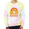 Unisex FWD Fashion Tie-Dyed Crewneck Sweatshirt Thumbnail