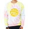Unisex FWD Fashion Tie-Dyed Crewneck Sweatshirt Thumbnail