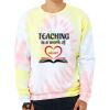Unisex FWD Fashion Tie-Dyed Crewneck Sweatshirt Thumbnail
