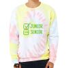 Unisex FWD Fashion Tie-Dyed Crewneck Sweatshirt Thumbnail