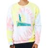 Unisex FWD Fashion Tie-Dyed Crewneck Sweatshirt Thumbnail