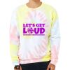 Unisex FWD Fashion Tie-Dyed Crewneck Sweatshirt Thumbnail