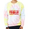 Unisex FWD Fashion Tie-Dyed Crewneck Sweatshirt Thumbnail