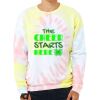 Unisex FWD Fashion Tie-Dyed Crewneck Sweatshirt Thumbnail