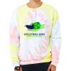 Unisex FWD Fashion Tie-Dyed Crewneck Sweatshirt Thumbnail