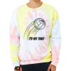 Unisex FWD Fashion Tie-Dyed Crewneck Sweatshirt Thumbnail