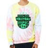 Unisex FWD Fashion Tie-Dyed Crewneck Sweatshirt Thumbnail