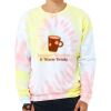 Unisex FWD Fashion Tie-Dyed Crewneck Sweatshirt Thumbnail