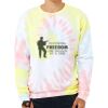 Unisex FWD Fashion Tie-Dyed Crewneck Sweatshirt Thumbnail