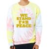 Unisex FWD Fashion Tie-Dyed Crewneck Sweatshirt Thumbnail