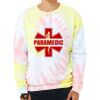Unisex FWD Fashion Tie-Dyed Crewneck Sweatshirt Thumbnail
