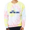 Unisex FWD Fashion Tie-Dyed Crewneck Sweatshirt Thumbnail