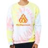 Unisex FWD Fashion Tie-Dyed Crewneck Sweatshirt Thumbnail