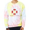 Unisex FWD Fashion Tie-Dyed Crewneck Sweatshirt Thumbnail
