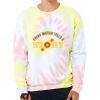 Unisex FWD Fashion Tie-Dyed Crewneck Sweatshirt Thumbnail