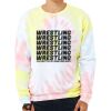Unisex FWD Fashion Tie-Dyed Crewneck Sweatshirt Thumbnail