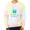 Unisex FWD Fashion Tie-Dyed Crewneck Sweatshirt Thumbnail