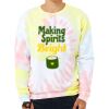 Unisex FWD Fashion Tie-Dyed Crewneck Sweatshirt Thumbnail