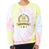 Unisex FWD Fashion Tie-Dyed Crewneck Sweatshirt Thumbnail