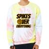 Unisex FWD Fashion Tie-Dyed Crewneck Sweatshirt Thumbnail