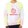 Unisex FWD Fashion Tie-Dyed Crewneck Sweatshirt Thumbnail