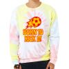 Unisex FWD Fashion Tie-Dyed Crewneck Sweatshirt Thumbnail