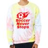 Unisex FWD Fashion Tie-Dyed Crewneck Sweatshirt Thumbnail