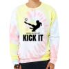Unisex FWD Fashion Tie-Dyed Crewneck Sweatshirt Thumbnail