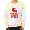 Unisex FWD Fashion Tie-Dyed Crewneck Sweatshirt Thumbnail