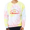 Unisex FWD Fashion Tie-Dyed Crewneck Sweatshirt Thumbnail