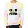 Unisex FWD Fashion Tie-Dyed Crewneck Sweatshirt Thumbnail
