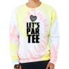 Unisex FWD Fashion Tie-Dyed Crewneck Sweatshirt Thumbnail