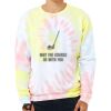 Unisex FWD Fashion Tie-Dyed Crewneck Sweatshirt Thumbnail