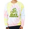 Unisex FWD Fashion Tie-Dyed Crewneck Sweatshirt Thumbnail