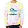 Unisex FWD Fashion Tie-Dyed Crewneck Sweatshirt Thumbnail